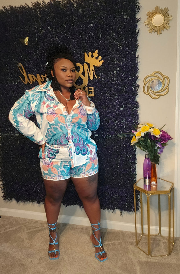 Tropical Breeze Two Piece Set - M&M Royal Emporium