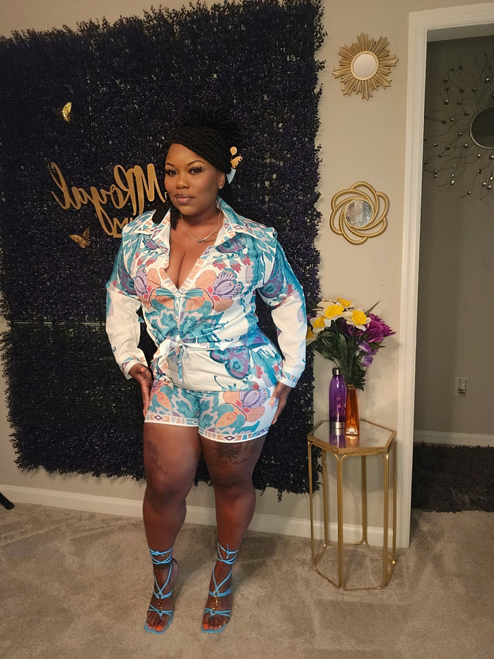 Tropical Breeze Two Piece Set - M&M Royal Emporium