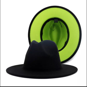 Color Block Fedoras - M&M Royal Emporium