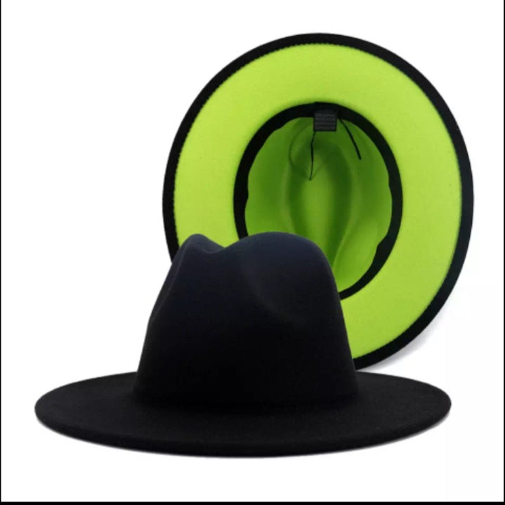 Color Block Fedoras - M&M Royal Emporium