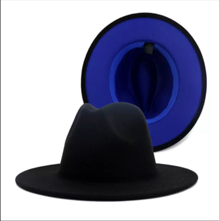 Color Block Fedoras - M&M Royal Emporium