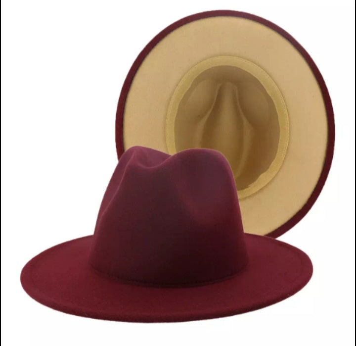 Color Block Fedoras - M&M Royal Emporium