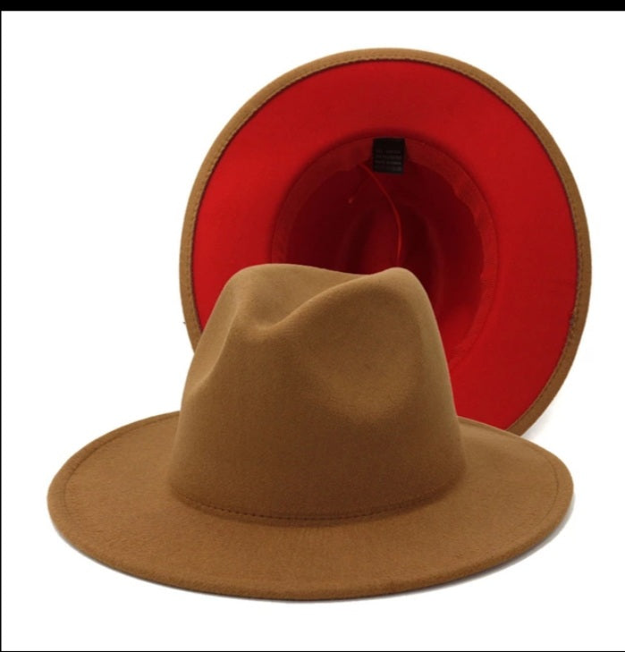 Color Block Fedoras - M&M Royal Emporium