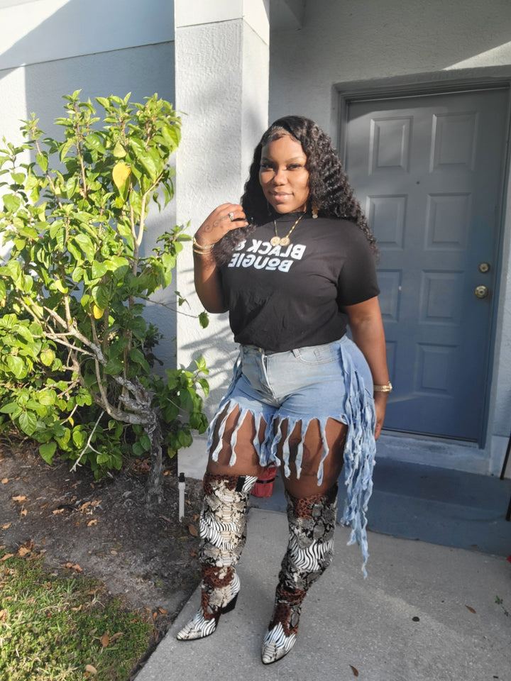 Tina Tassle Shorts - M&M Royal Emporium