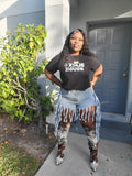 Tina Tassle Shorts - M&M Royal Emporium