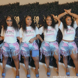 Tina Tassle Shorts - M&M Royal Emporium