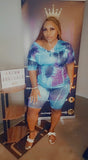 Royal Tie Dye Set w/ Face Cover - M&M Royal Emporium