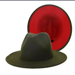 Color Block Fedoras - M&M Royal Emporium