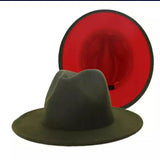 Color Block Fedoras - M&M Royal Emporium