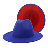 Color Block Fedoras - M&M Royal Emporium